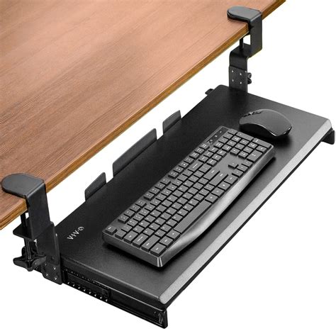 27 inch mounting hole keyboard drawer sheet metal|clamp keyboard tray dimensions.